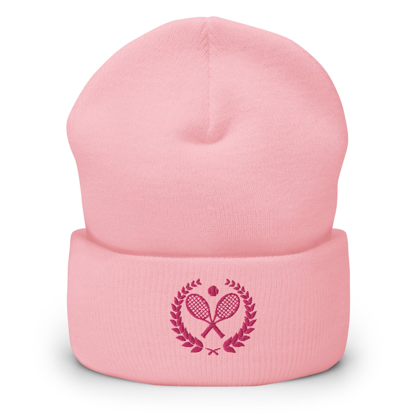 Pink Tennis Club beanie