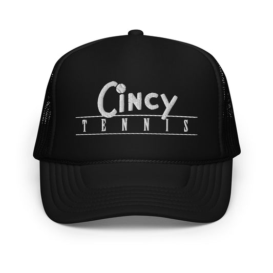 Cincy Tennis foam trucker hat