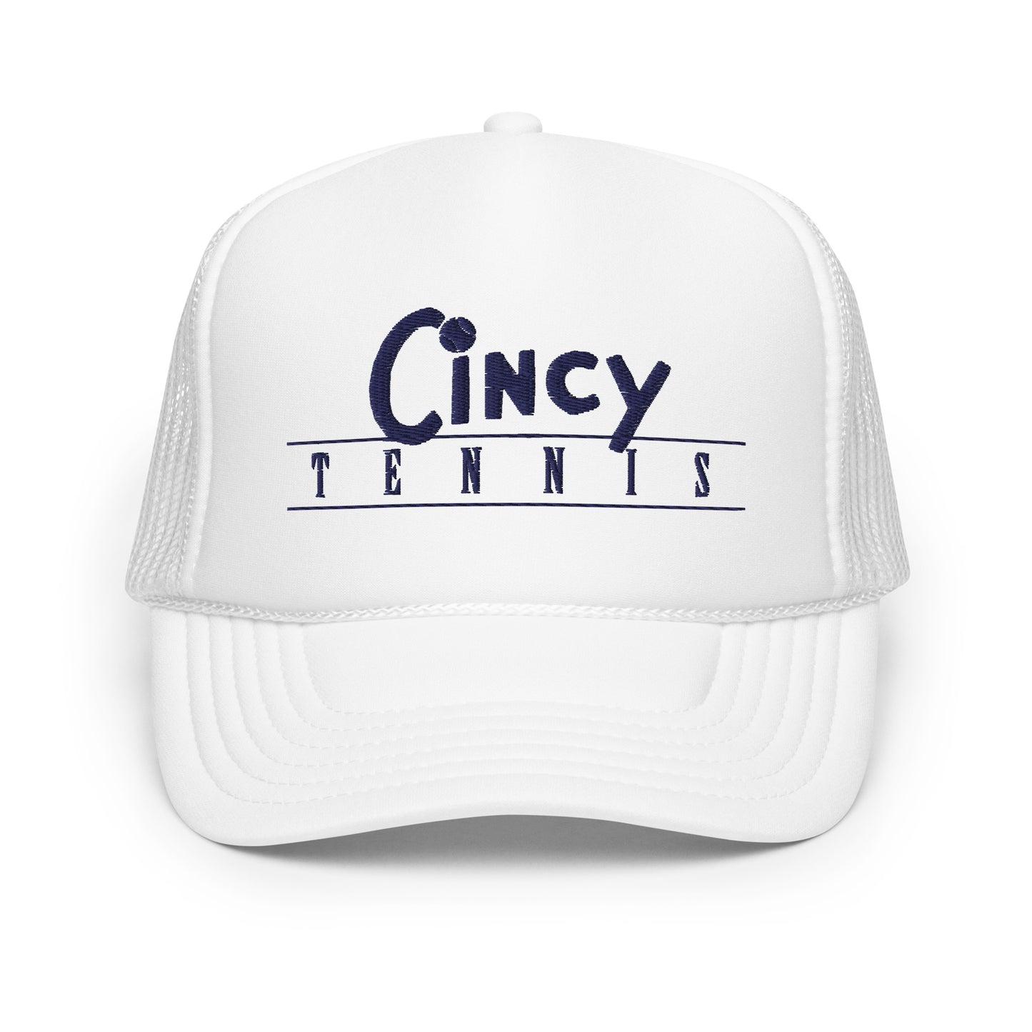 Cincy Tennis foam trucker hat