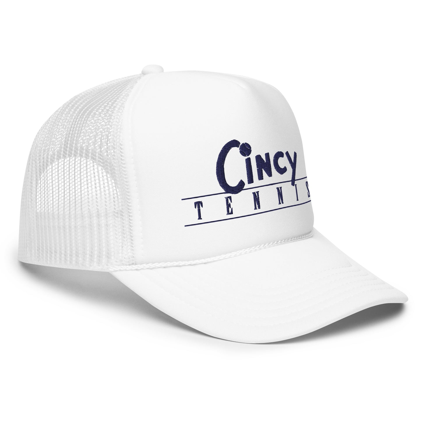 Cincy Tennis foam trucker hat