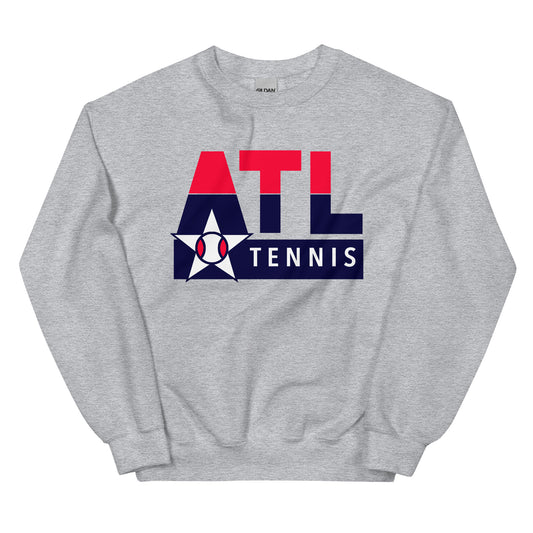 ATL Tennis unisex crew neck sweatshirt