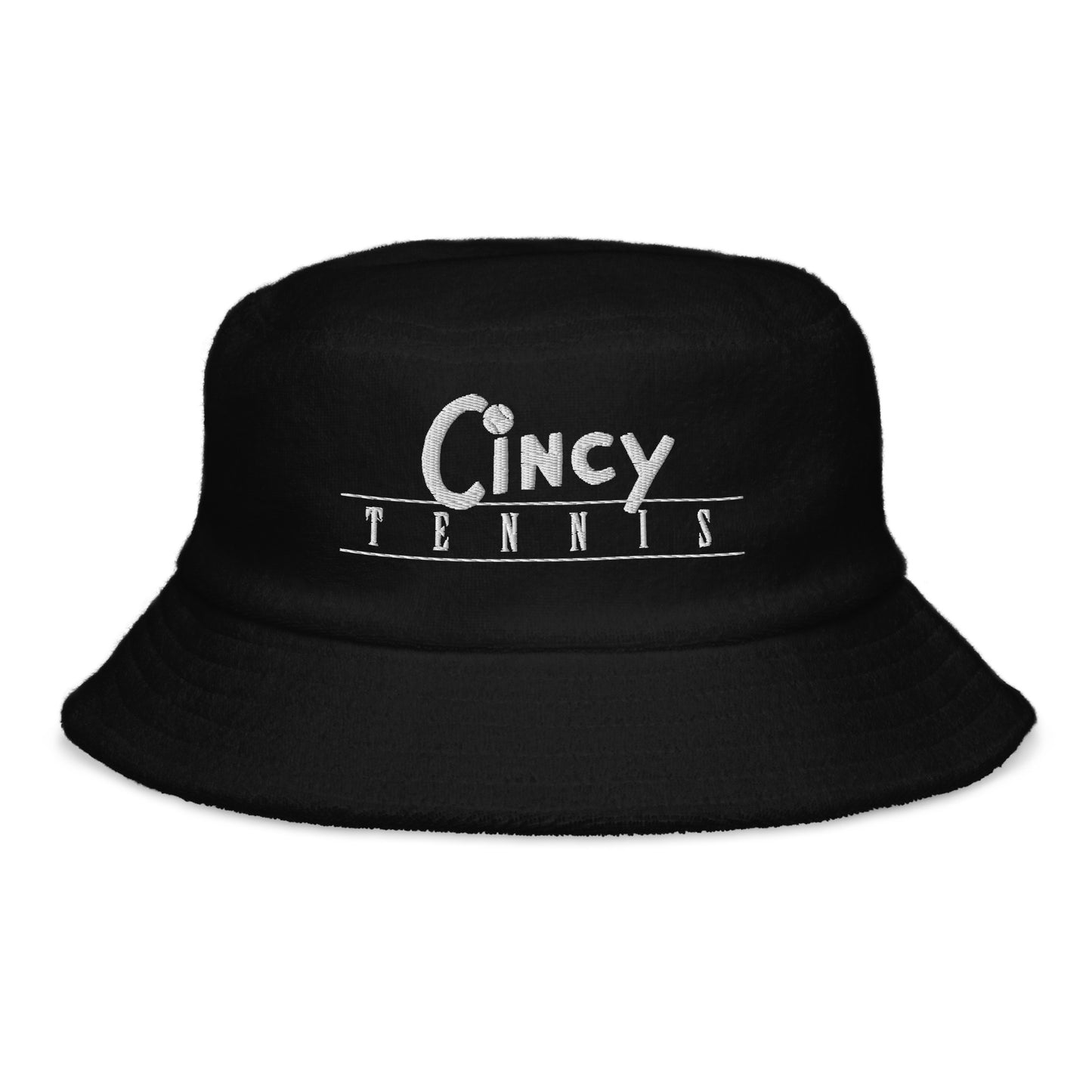 Cincy Tennis terry cloth bucket hat