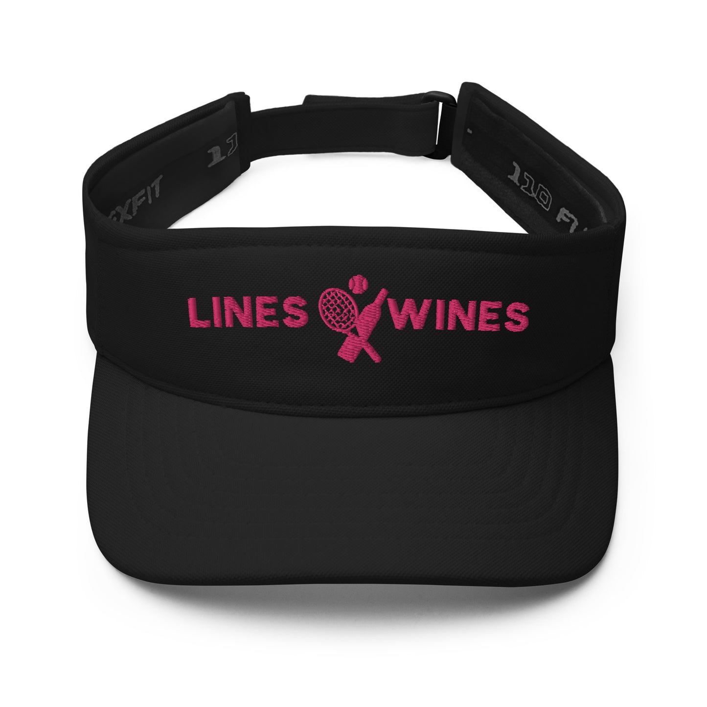 Lines & Wines tennis team visor