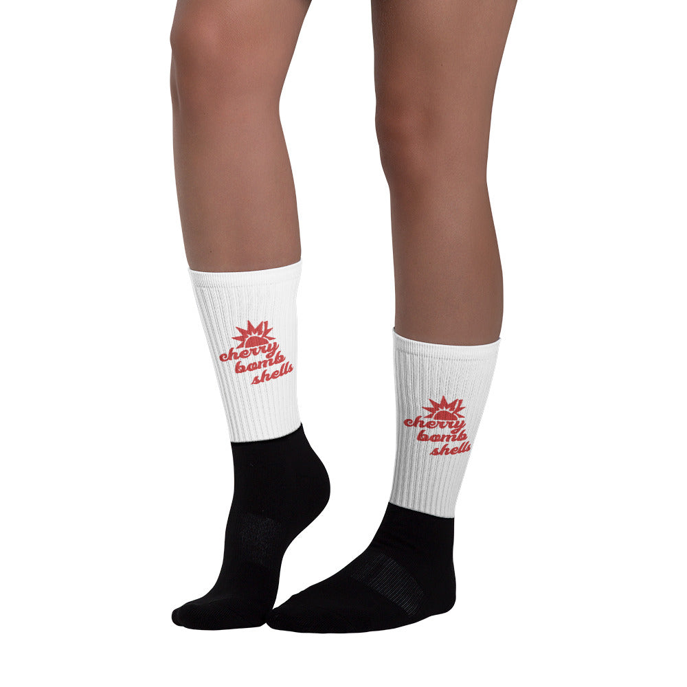Cherry Bombshells socks