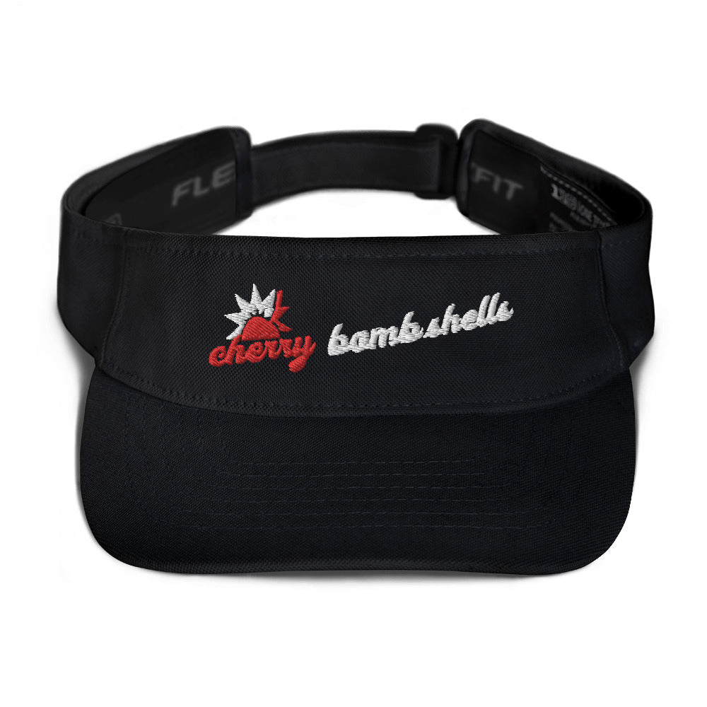 Cherry Bombshells team visor