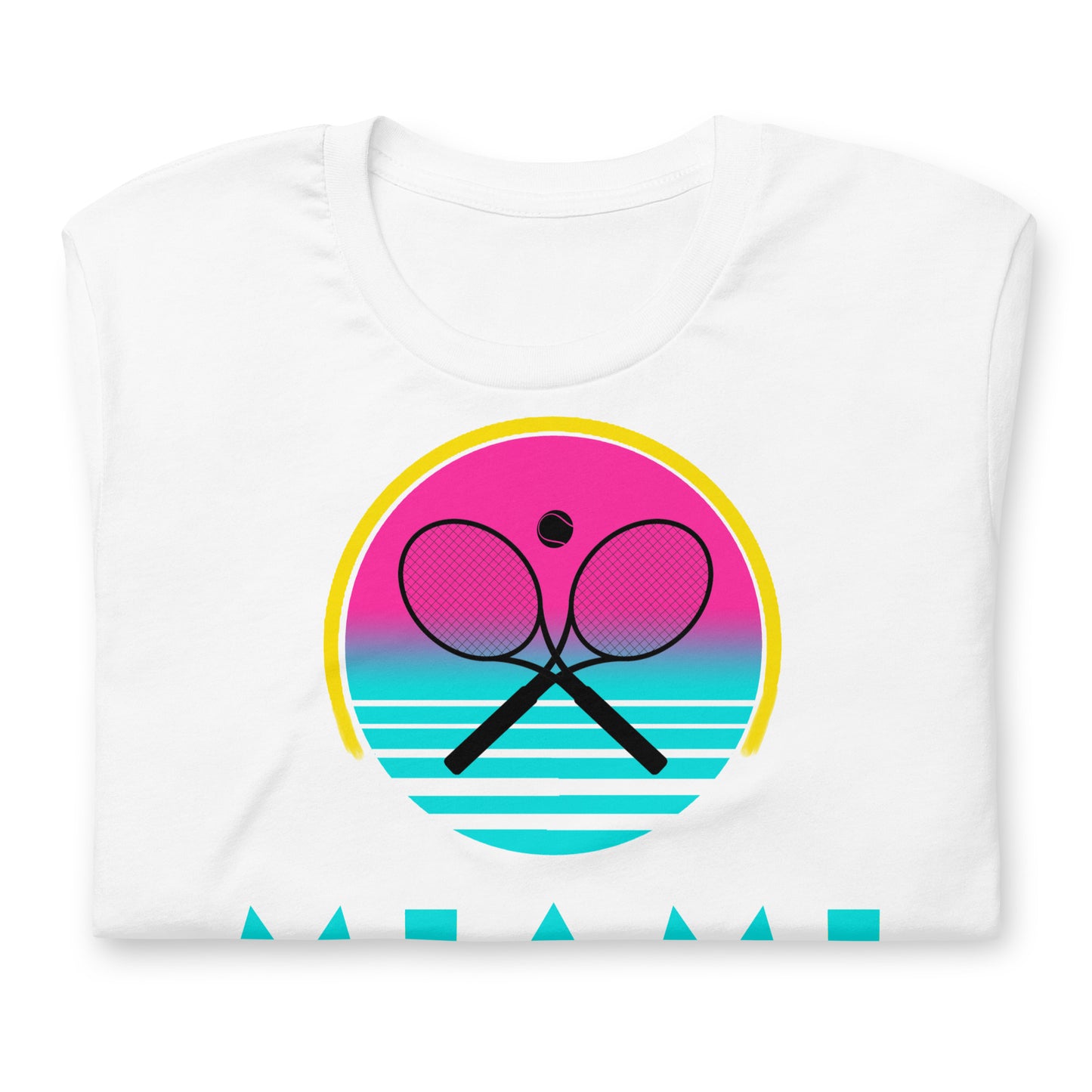 Miami Slice unisex short-sleeve shirt