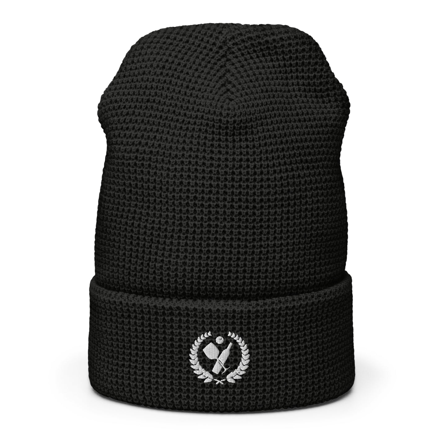 Wine-Down Tennis Club waffle beanie