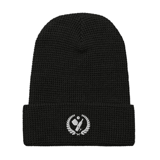 Wine-Down Tennis Club waffle beanie