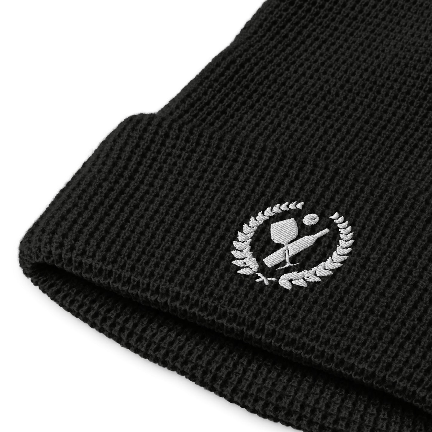 Wine-Down Tennis Club waffle beanie
