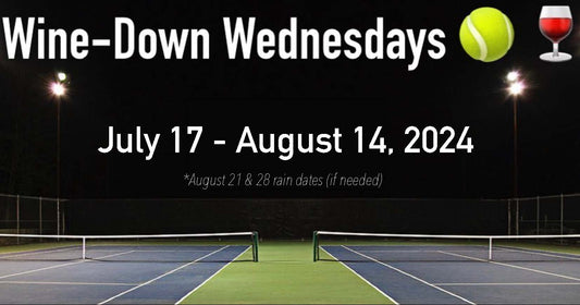 League Dues | Wine-Down Wednesdays