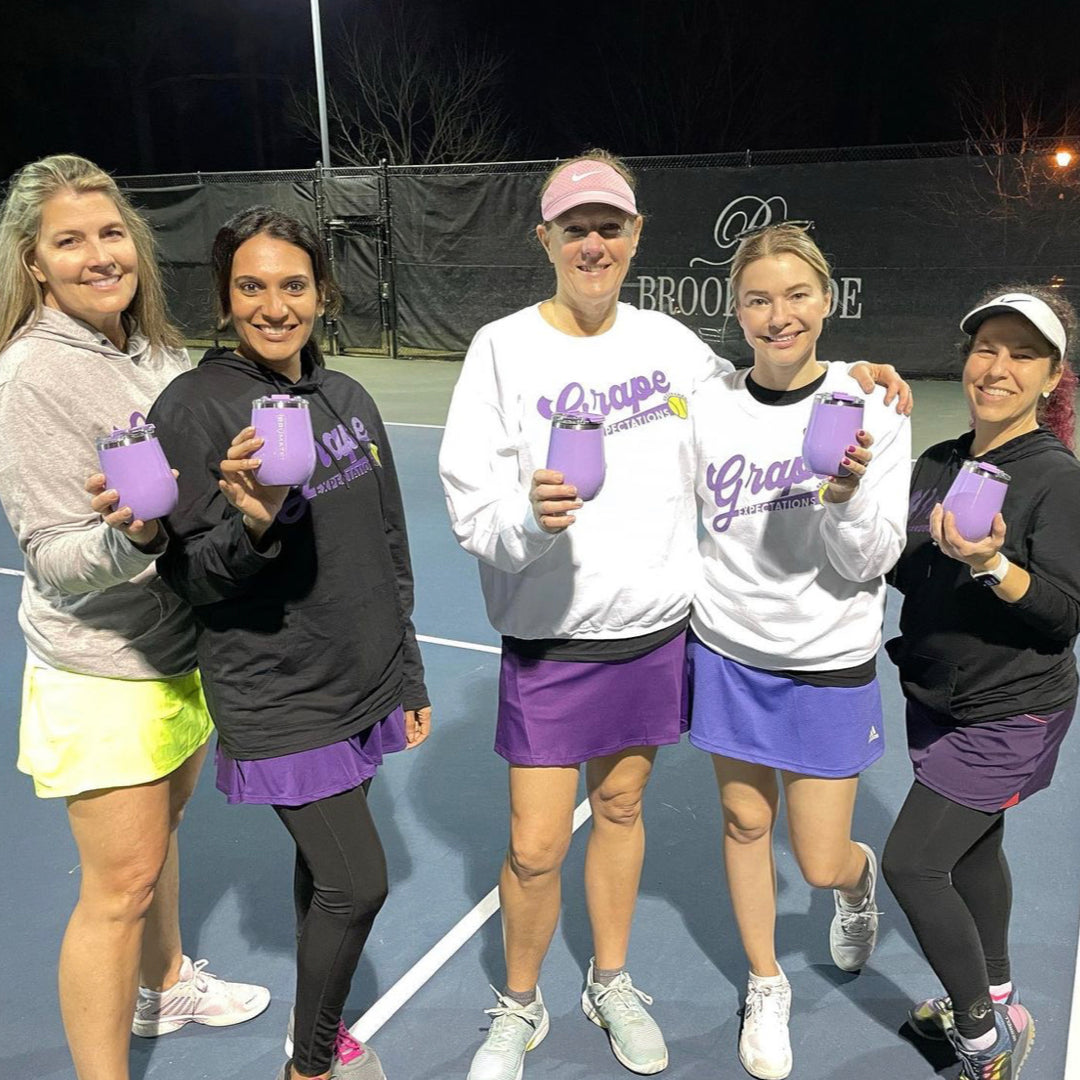 Brookshade Tennis Ladies | Wine-Down Wednesdays Tennis League | Team Grape Expectations | Atlanta Tennis