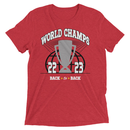 Team World Back to Back Champs shirt