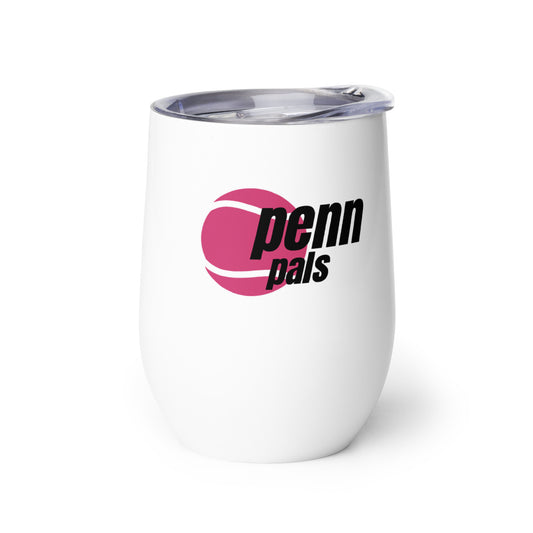 Penn Pals tennis team wine tumbler