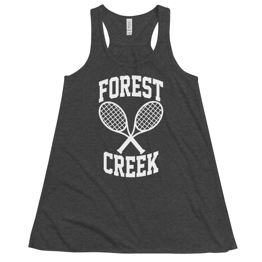 Forest Creek tennis team Ladies' racerback tank