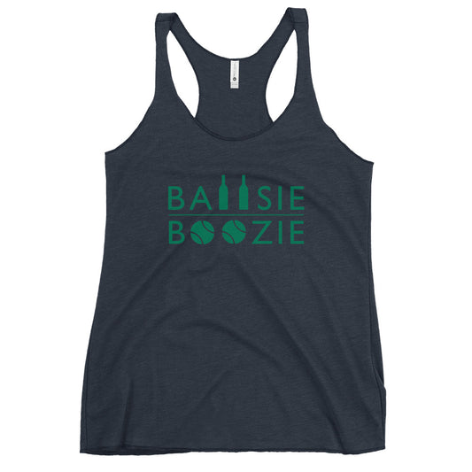 Ballsie & Booze tennis team Ladies’ Racerback Tank