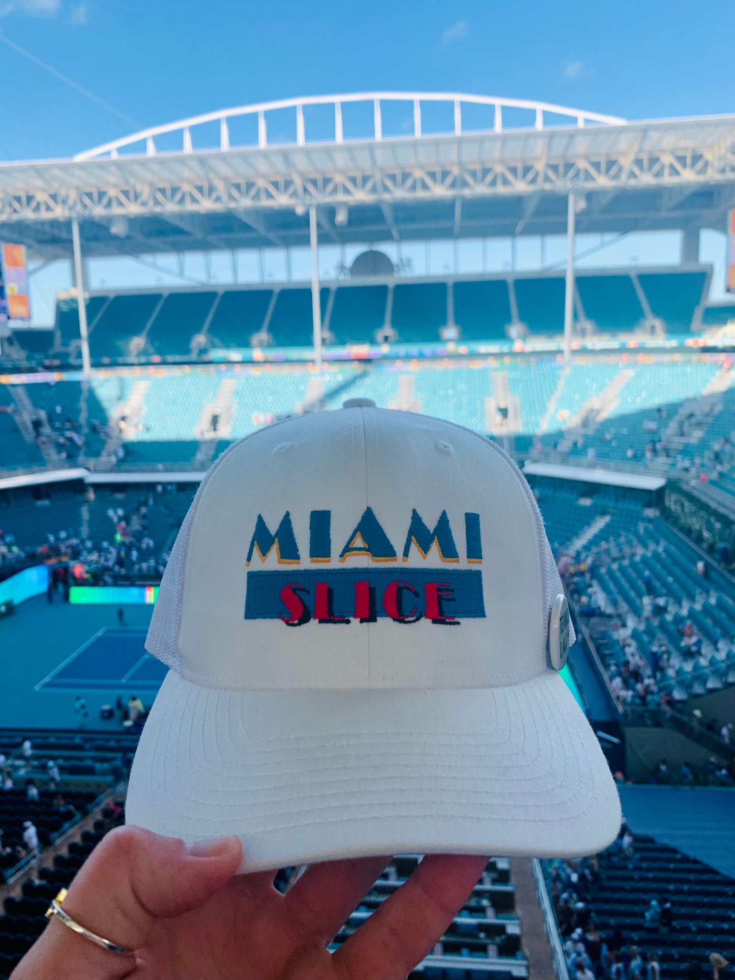 Miami Slice trucker hat