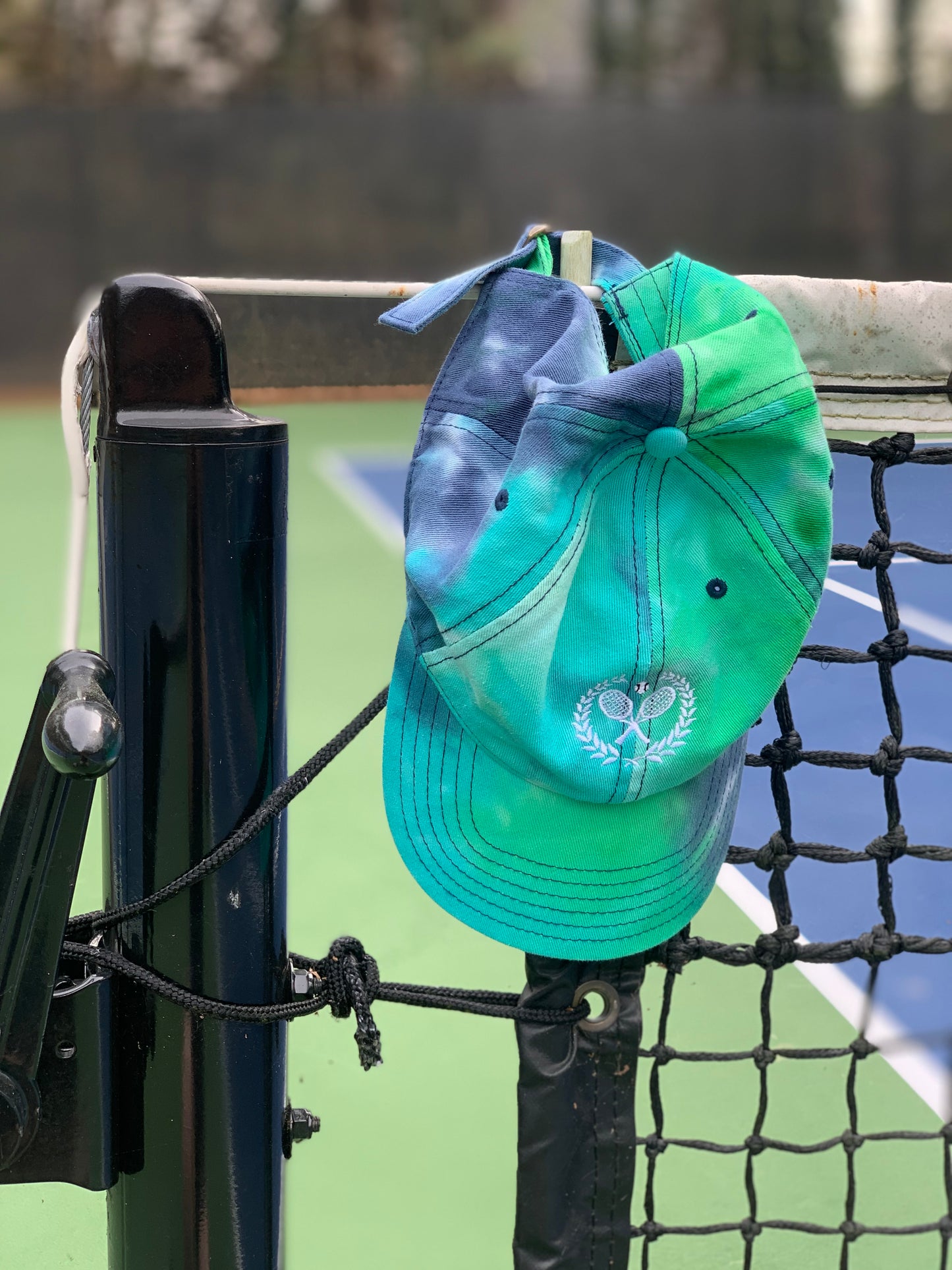 Tennis Club tie dye hat