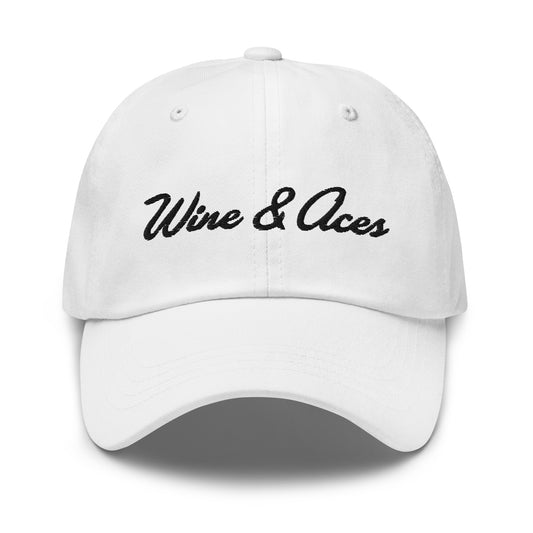 Wine & Aces tennis team hat