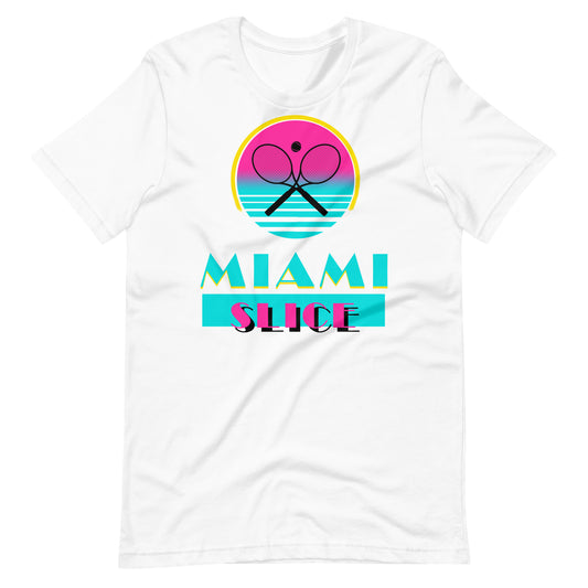 Miami Slice unisex short-sleeve shirt